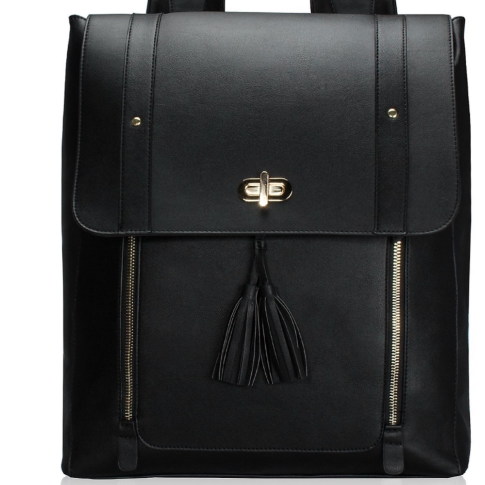 Estarer Women PU Leather Backpack 15.6inch Laptop